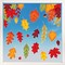 Big Dot of Happiness Fall Leaves Window Clings, Reusable Holiday Window Sticker Decorations, Autumn Leaf Decals, Harvest Party Static Clings